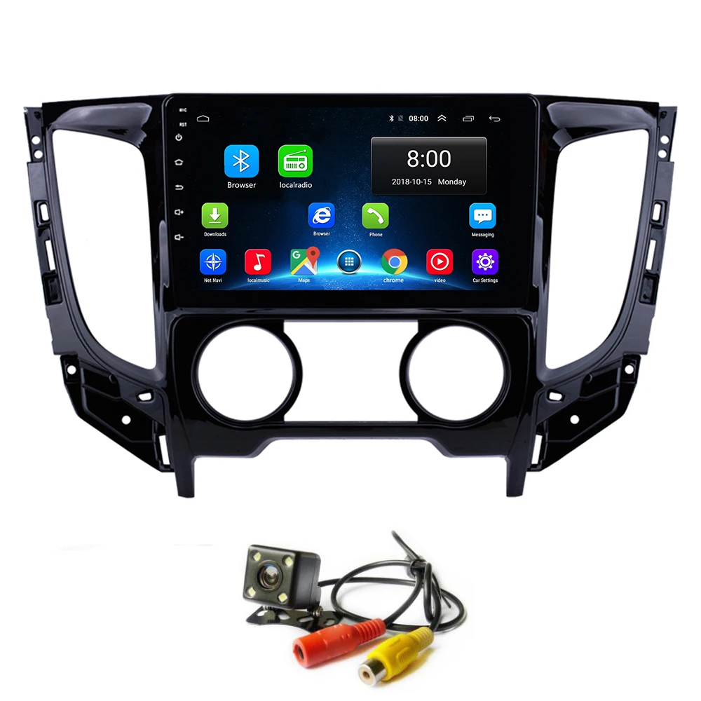 Android 8.1 Car Radio for Mitsubishi TRITON (MT) 2015 Manual air conditioner GPS System HD Touchscreen | Автомобили и мотоциклы