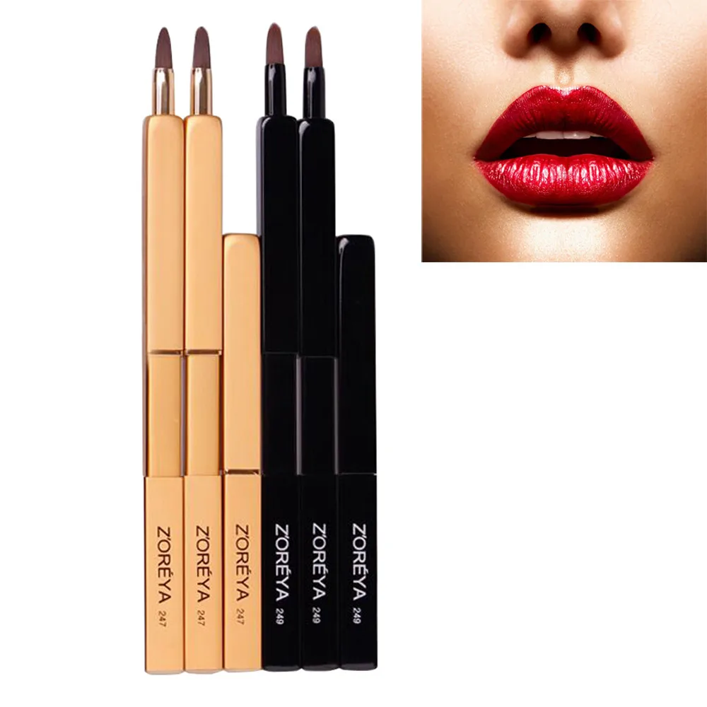 Makeup Brushes & Tools Portable Automatic Retractable Lip Brush With