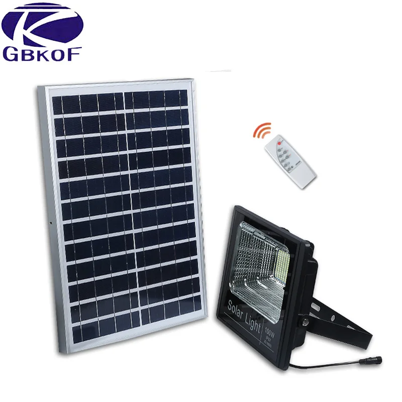 GBKOF водонепроницаемый IP67 10 Вт 20 светодиодный солнечный светильник 5730 SMD солнечная