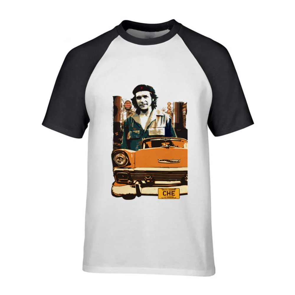 Модные Ретро-футболки с машинкой Che Guevara &amp A мужские хипстерские топы высокого