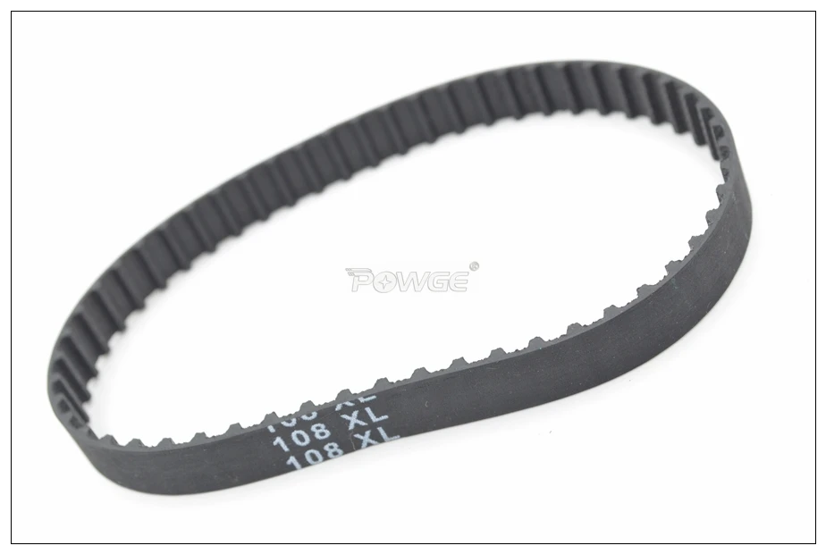 powge synchronous belt correia dentada polegada trapezoid w 02