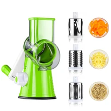 Manual Round Mandoline Slicer Vegetable Cutter Potato Julienne Carrot Slicer Cheese Grater Stainless Steel Blades Kitchen Tool Manual Round Mandoline Slicer Vegetable Cutter Potato Julienne Carrot Slicer Cheese Grater Stainless Steel Blades Kitchen Tool