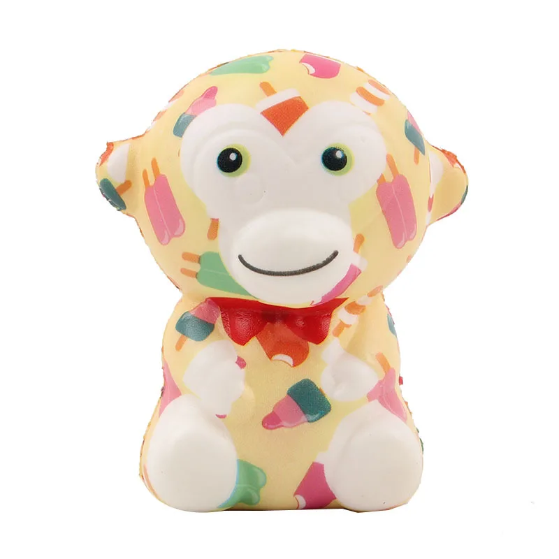 20pcs-rare squishy Красочные животные хлеб медленный рост игрушечная еда мягкий PU телефон шарм игрушки-антистресс