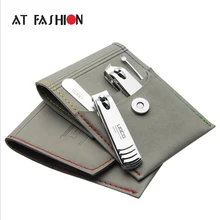 Высококачественная машинка для стрижки ногтей из нержавеющей стали, триммер для стрижки ушей, маникюрный набор для педикюра, на палец, набор инструментов для дизайна ногтей