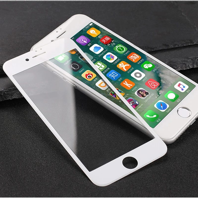 SRLEEKING для iphone 7plus Высокое качество 3D Защитная пленка экрана твердость 9H