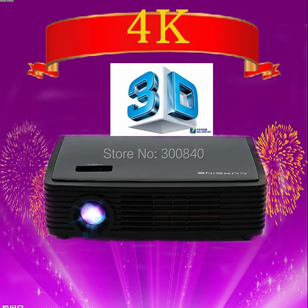 Luxcine 3D из светодиодов проектор Z2000SD смарт android 4 К домашнего кинотеатра|projector