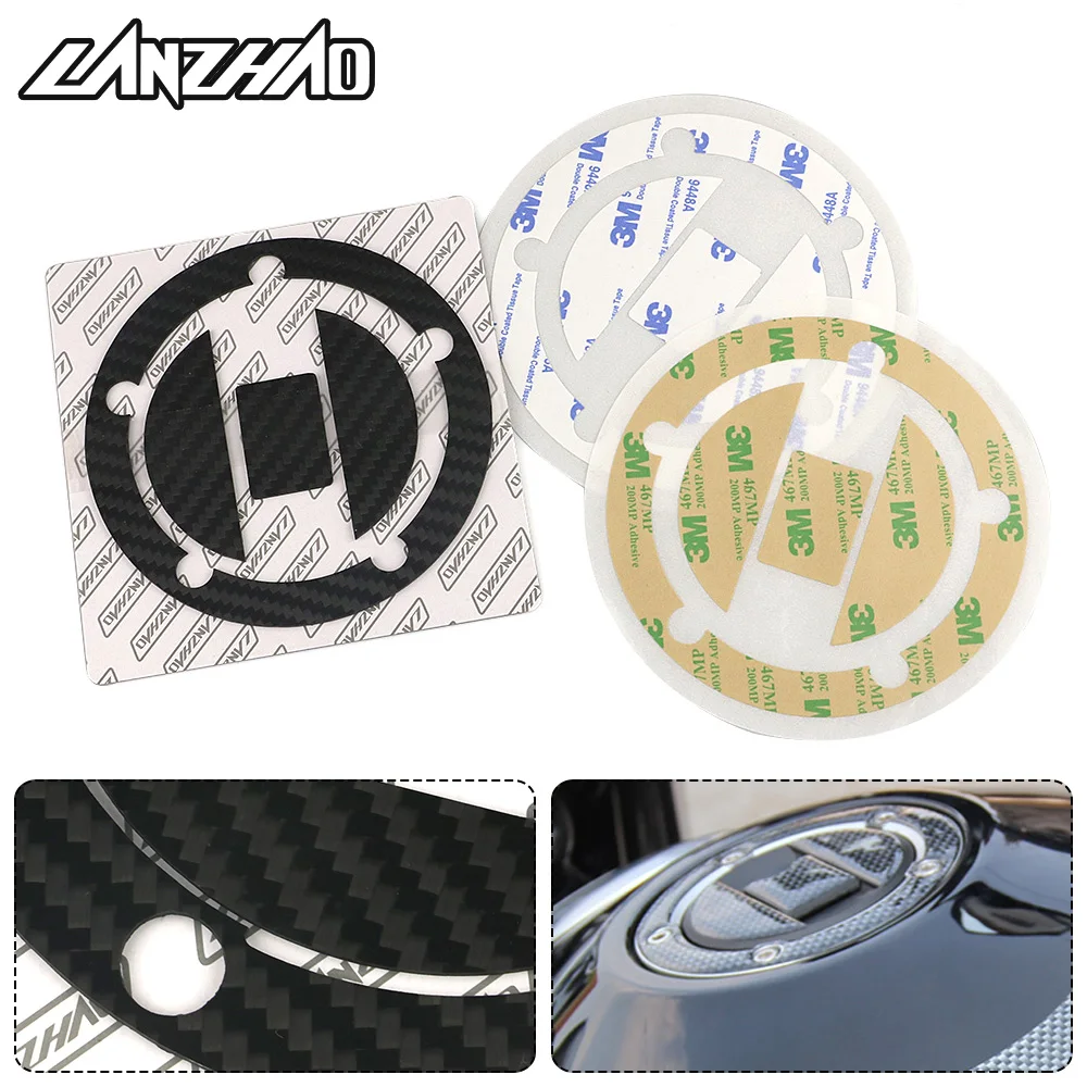 

Carbon Fiber Motorcycle Fuel Tank Cap Cover Insulation Protective Sticker Protector for Suzuki GSXR 600 700 1000 SV650 650S 1000