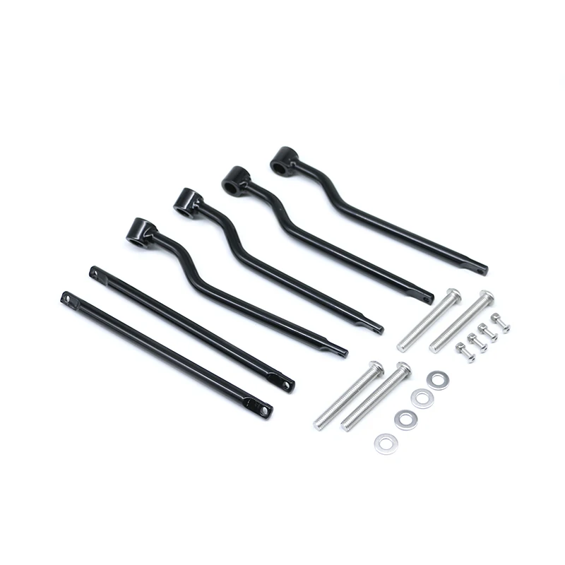 

Black /chrome Universal Motorcycle Saddle bag Support Bars Mounts Bracket Kit Cruiser Chopper Cafe Racer Old School Bobber