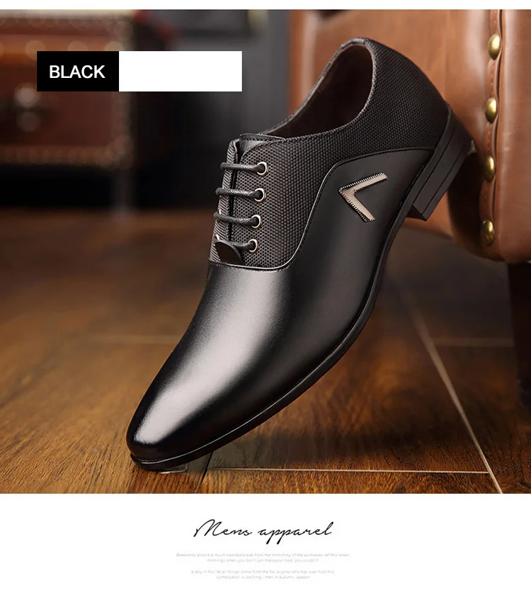 sapatos de negócios casuais oxford