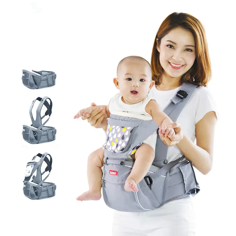 SUNVENO Designer Baby Carrier Backpacks Infant Toddler Front Facing Carrier Sling Kids Kangaroo 