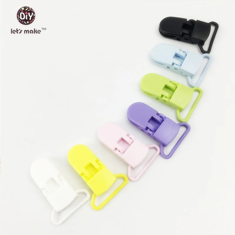 50 шт. детские пластиковые зажимы для соски пустышки|mam pacifier holder|nuk sootherbib holder |