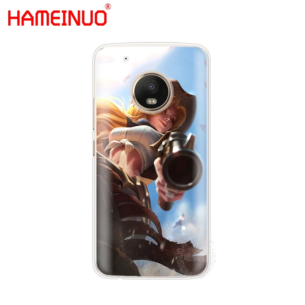 Чехол для телефона HAMEINUO League of Legends Teemo Ezreal Motorola Moto X4 E4 C G6 G5 G5S G4 Z2 Z3 PLAY PLUS|Бамперы| |