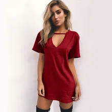 

Fashion Women Short Dress Comfortable Sexy Woman Dress Stylish Casual Dress with 11 Optional Colors
