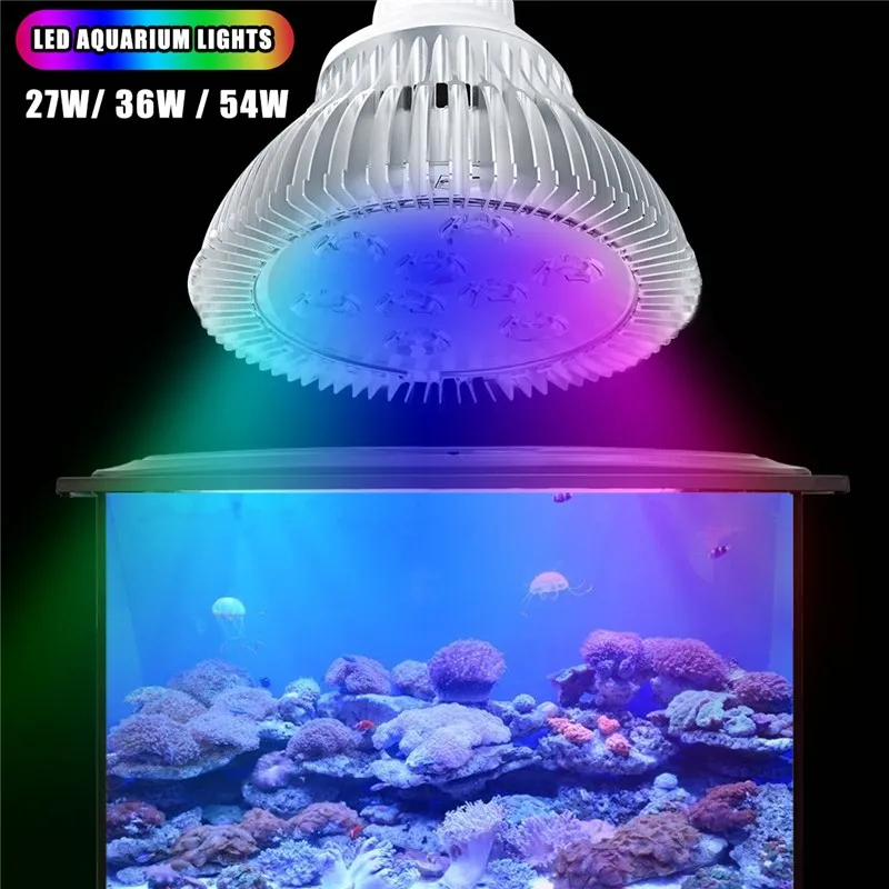 Buy 27W/36W/54W LED Coral Reef Grow Light Fish Tank