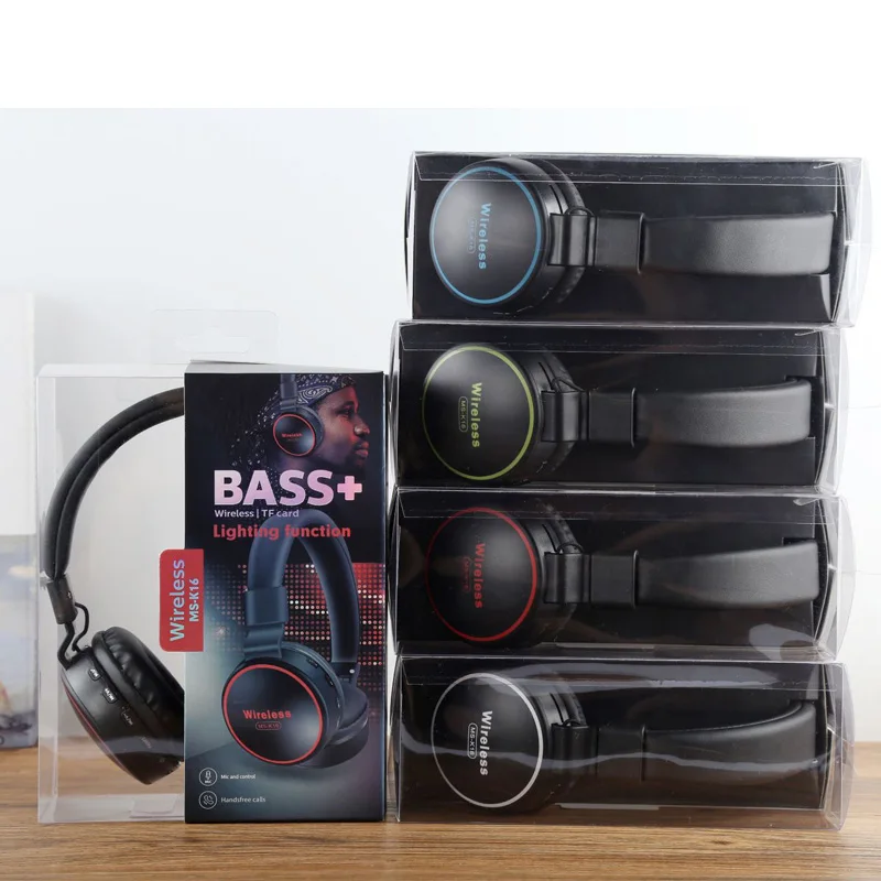 Bluetooth 5 0 Headset Wireless Headphones Gaming Headset with Mic for xiaomi iPhone Professional Gamer Surround Sound LED Light