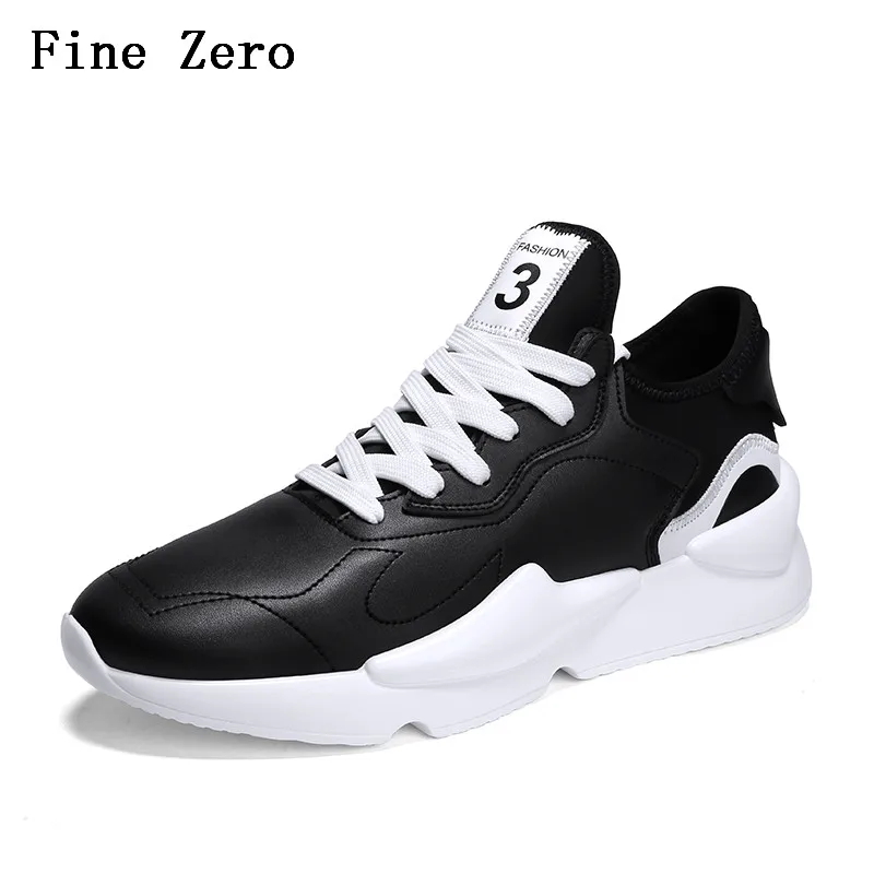 

Fine Zero Men Autumn Shoes 2018 super cool height increase star Light Breathable Men Casual Shoes Men Sneakers Zapatos Hombre