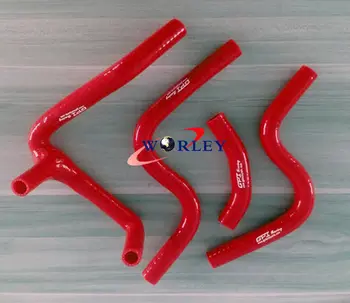

For Husqvarna WR250 WR300 2006-2010 07 08 09 silicone radiator hose RED