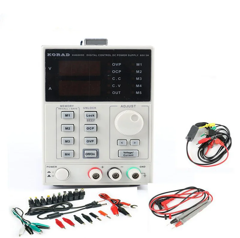 60V 5A KA6005D Programmable Laboratory Variable Adjustable Linear DC