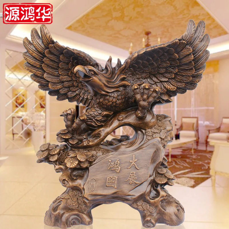 Koop try Eagle craft ornaments resin crafts Home Furnishing living room decoration Office home decoration accessories statue estatua
