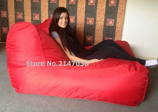 Sunbrella Indoor Outdoor Bean Bag Chair In Red Tv Beanbag Sunbrella Indoor Outdoor Bean Bag Chair In Red Tv Beanbag R