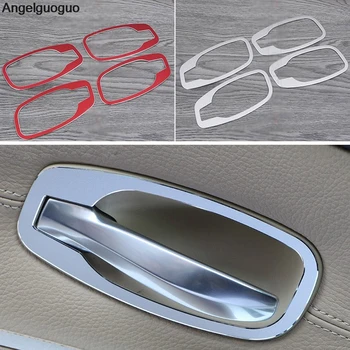 

Car styling for BMW 5 series E60 2006-2010 Interior Door Handle Cover Trim Door Bowl Stickers decoration Strips sticker