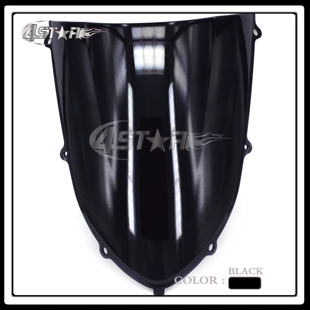 

Black Plastic Motorcycle Motocross Windscreen Windshield WindScreen For ZX10R ZX-10R ZX 10R 2004 2005 Free Shipping