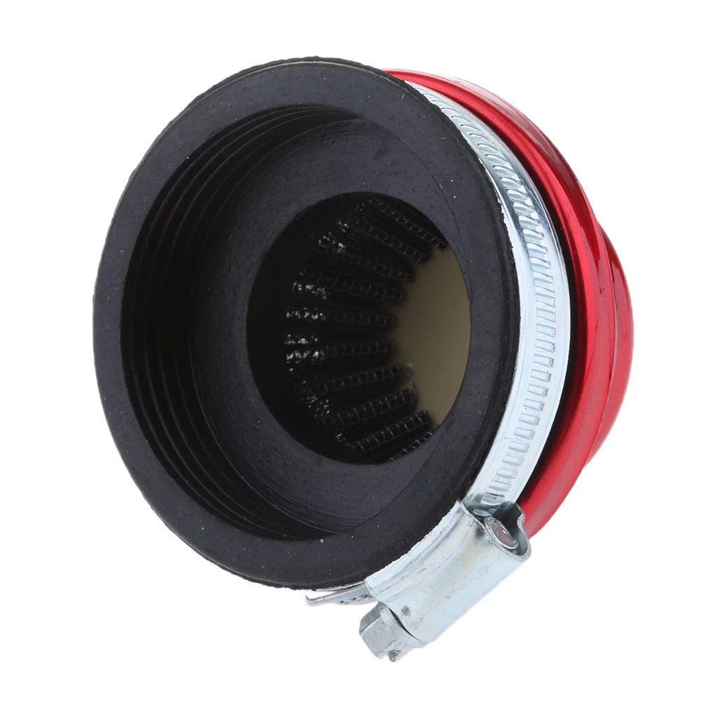 1 Pcs 58mm Cone Air Filter With Rubberneck Coupler For 2.28″ Inside Opening Carburetors 49CC-80CC 2-Stroke ATV Motorcycle Etc 1 Pcs 58mm Cone Air Filter With Rubberneck Coupler For 2.28″ Inside Opening Carburetors 49CC-80CC 2-Stroke ATV Motorcycle Etc