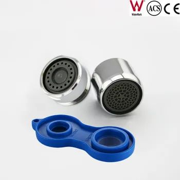 

Water Save Faucet Aerator Kits Female Thread For Basin Male thread for Kitchen With ABS Wrench 3L/M Made of Brass Chrome