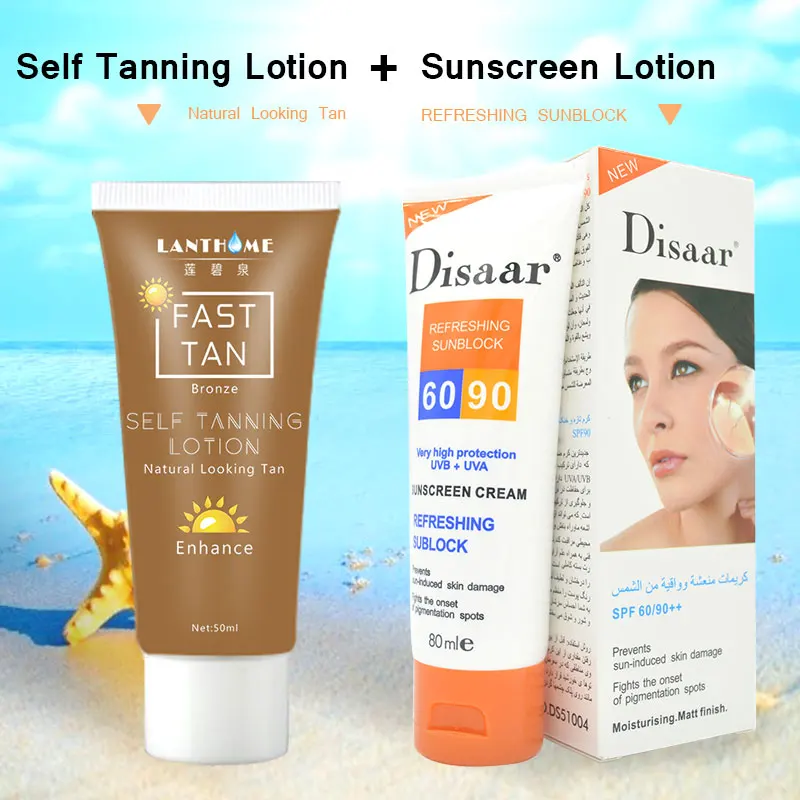 New Disaar sunscreen cream SPF 60/90 moisturizing skin protect sunblock