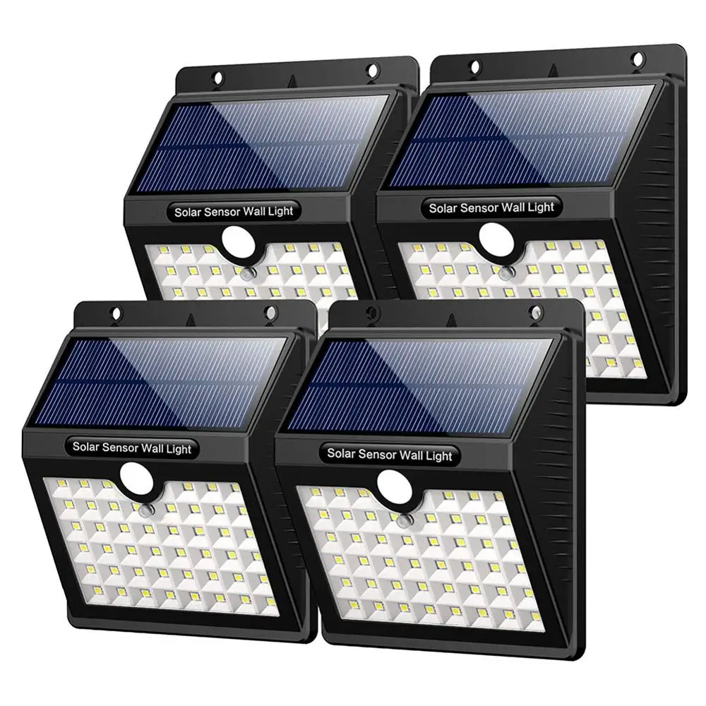 

46/60LEDs Outdoor Waterproof Solar Light Yard PIR Motion Sensor Security Lamp Waterproof Outdoor Energy Saving Street Yard Path