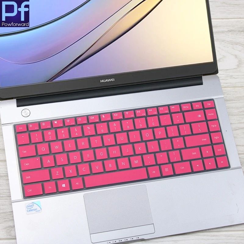 Силиконовый чехол-клавиатура для ноутбука JUMPER EZbook X4 - Цвет: pink