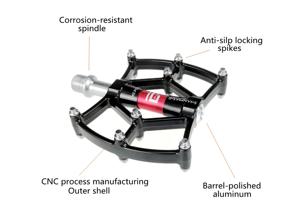 Велосипедные педали Алюминий/сплав горный велосипед педали дорожные велосипеды герметичные 3 подшипника педали BMX велосипед педаль детали велосипеда
