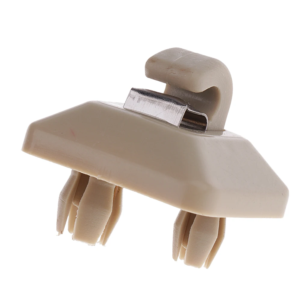 High Quality 2 Pcs Sun Visor Clip Hook Holder for Audi A5 Q5 13 14 15 Stable Characteristics High Reliability