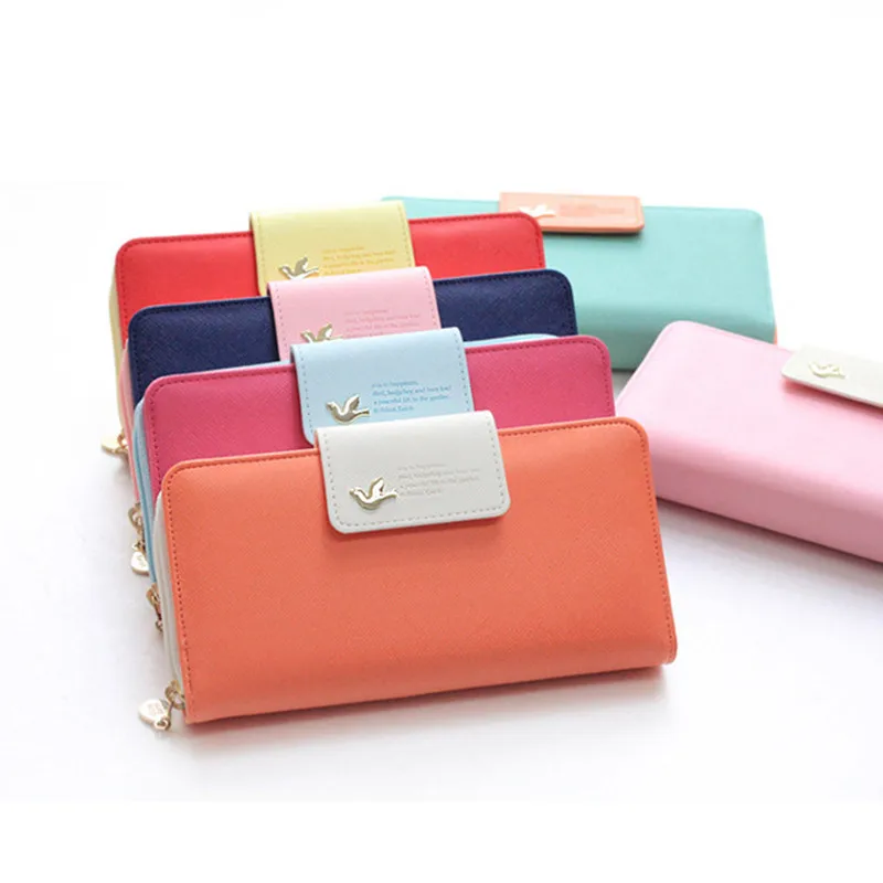 

Women Long Clutch Wallet Phone Pocket Credit Card Holder Female Purse Hasp Lady wallet Large Capacity Zipper Carteira
