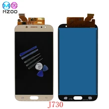 

J730 LCD For Samsung Galaxy J7 Pro 2017 J730 J730F LCD Display Touch Screen Digitizer Assembly J730F J730GM J730G LCD can adjust