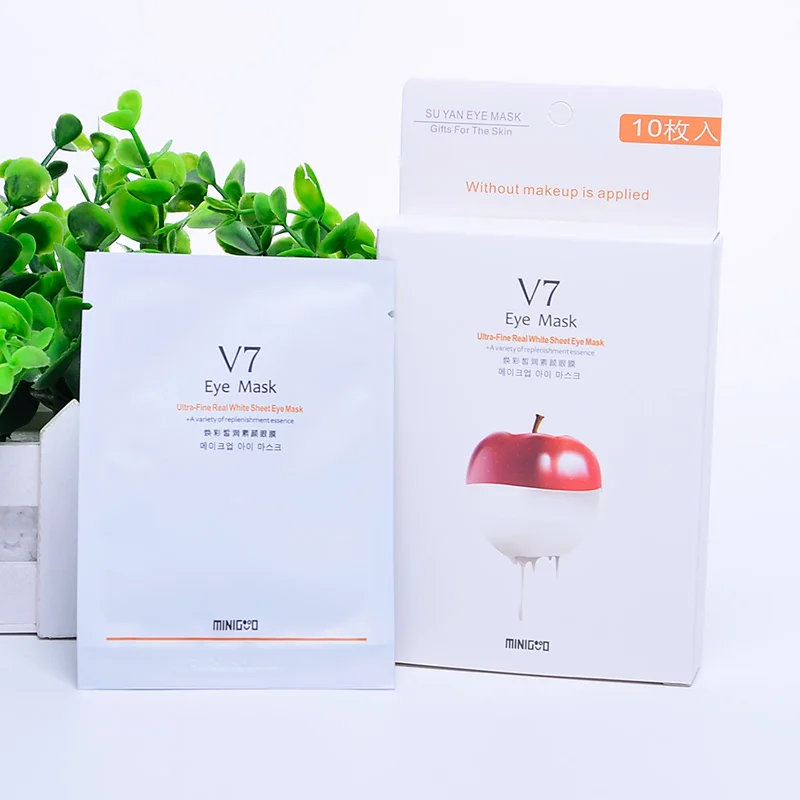 

MINIGOOD Face Care unisex Eye Mask 20pcs=10pair Water Light & Honey Nutrition & Ultra Fine Moisturizing and Nourishing Face Mask