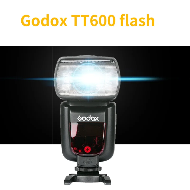 

Godox TT600 Camera Flash GN60 Master/Slave 2.4G Wireless Speedlite for Canon Nikon Pentax Olympus Fujifilm
