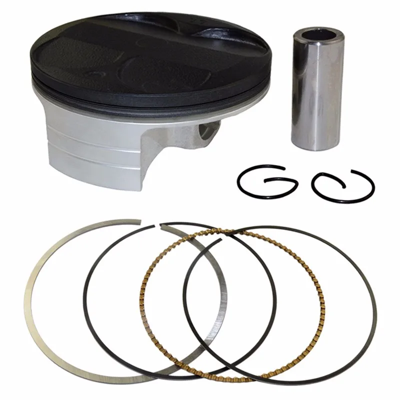 AHL Bore size 77mm STD  Piston & Ring & Clip Kit For Kawasaki KXF250 KX250F 2004-2014 For SUZUKI RMZ250 2004-2006