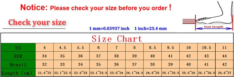 women size chart