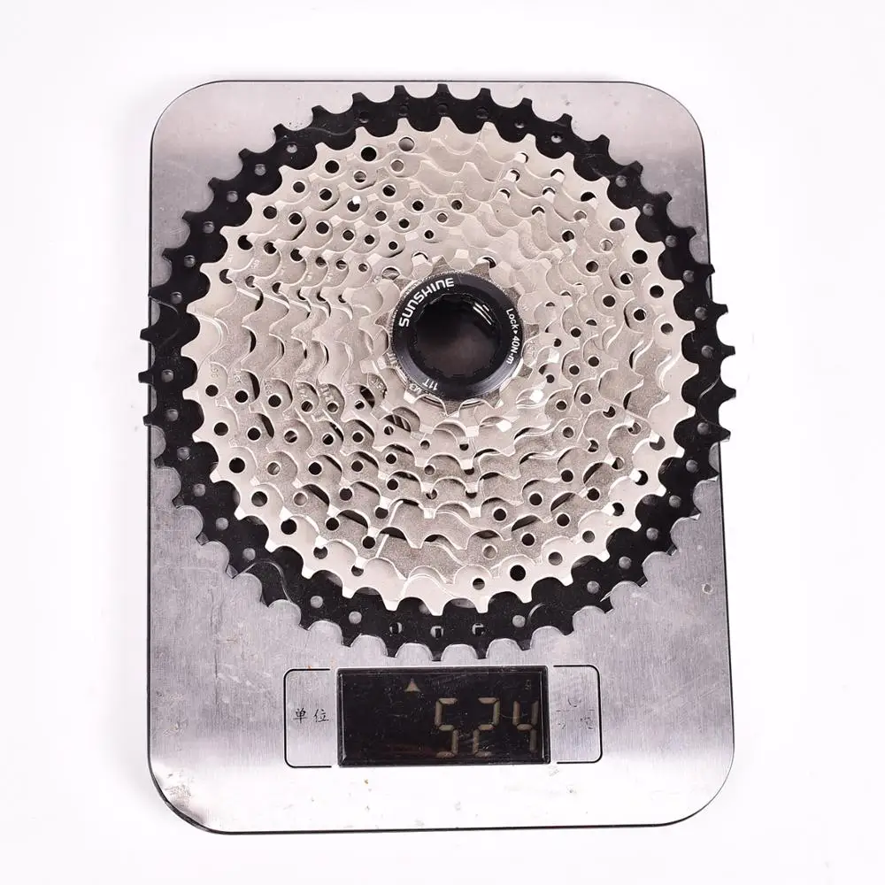 SUNSHINE Flywheel 11-42T 10 Speed 10s Wide Ratio MTB Mountain Bike Bicycle Cassette Sprockets for parts m590 m6000 m610 m780