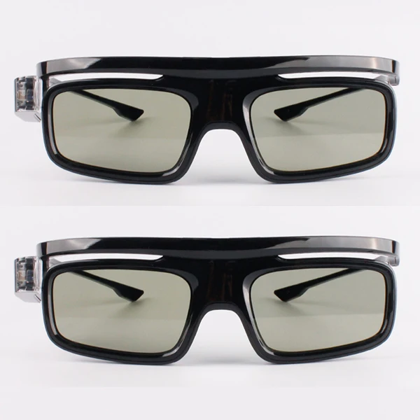JmGO 3D очки для кинотеатра DLP для EPSON LG Optoma sony samsung Panasonic для 3D готового проектора и телевизора - Цвет: Белый