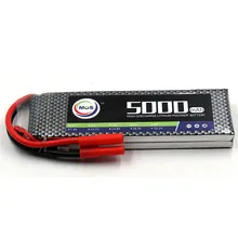 MOS 2 S RC Lipo батарея 5000 в 7,4 мАч 30C-60C литий-полимерный для RC вертолет автомобиль Лодка Квадрокоптер Li-Po батареи