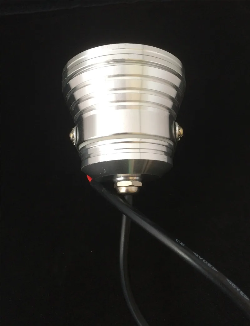 DHL Бесплатная 10 шт. Вт rgb 12В/24 v ip68 Водонепроницаемый для аквариума светодиодная
