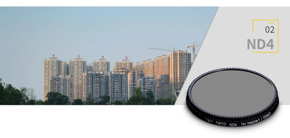 Wtianya cpl+ nd4+ nd8+ nd16 набор УФ-фильтров с нейтральной плотностью объектив фильтр протектор для DJI inspire 1/Осмо камера