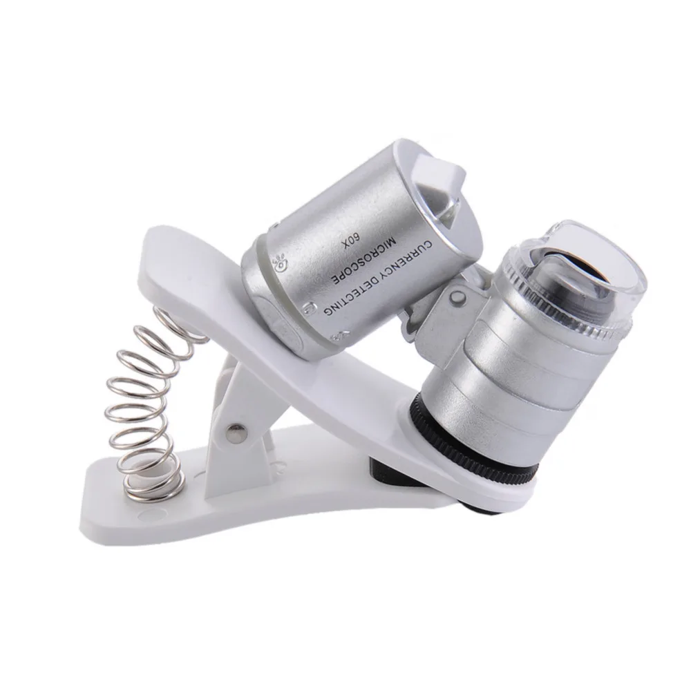 60X Mobile Phone Microscope Macro Lens Universal