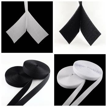 

Adhesive Hook and Loop Tapes, Magic Taps with 50% Nylon and 50% Polyester, Black, 38mm; about 25m/roll, 2rolls/group