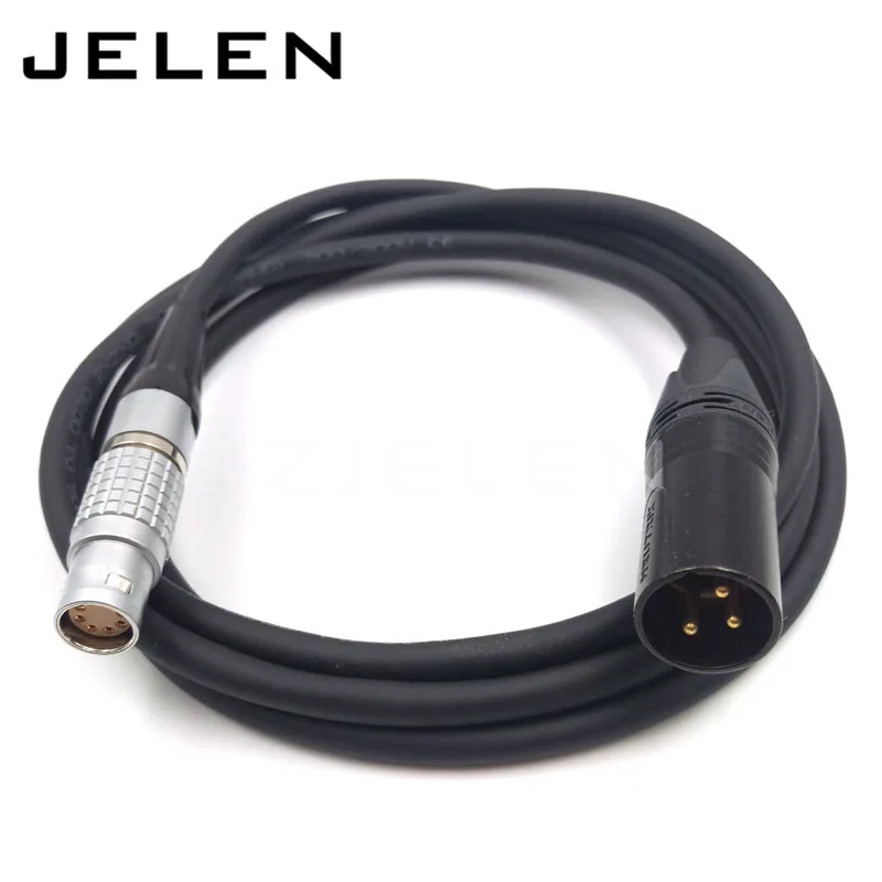 

camera ALEXA MINI power cable, camera ALEXA MINI power plugs to XLR NC3MXX-B plug, Cable length 2M