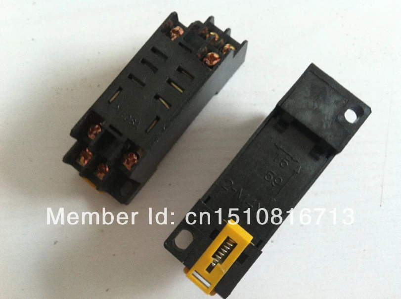 

100PCS PTF08A Mini основание релейного разъема для реле мощности LY2NJ