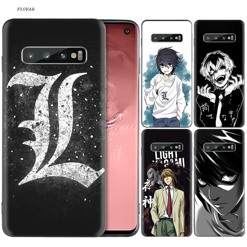 

Anime Death Note Heart Painted Case For Samsung Galaxy S9 S8 A8 A6 J4 J6 Plus A7 A9 J8 2018 S7 Edge Note 9 8 Cover
