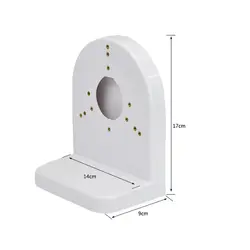 Настенный кронштейн Z19 ABS пластиковый кронштейн для 4 дюймов под прямым углом безопасности Hikvision или dahua cctv IP Donme камера общего назначения